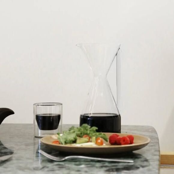 Minimalist Pour Over Coffee Maker Carafe Modern - Picture 3 of 3